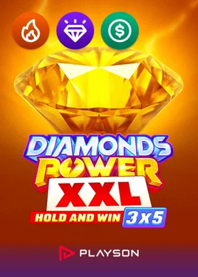 Diamonds Power XXL Hold And Win spilleautomat fra Playson