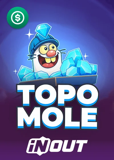topo mole spilleautomat fra InOut